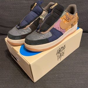 Nike Air Force 1 Low X Travis Scott Cactus Jack Sz 12M UA